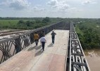 Ponte móvel sobre o riacho dos Afogados será utilizada de forma provisória até a conclusão da nova ponte